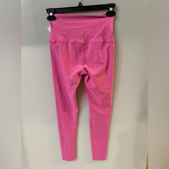BEYOND YOGA X-small 💖AT YOUR LEISURE💖HW MIDI LEGGINGS💖PINK HYPE HEATHER - Picture 2 of 2